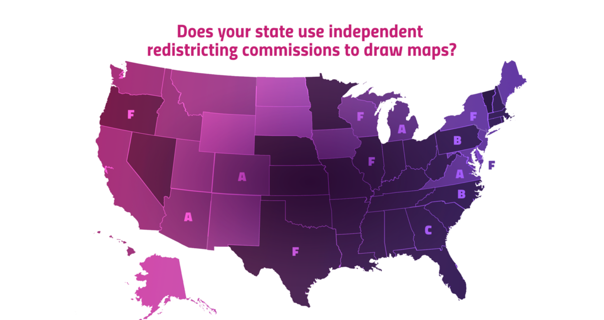 Does your state use independent redistricting commissions to draw maps?